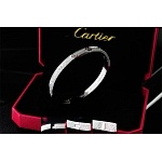 Classic Cartier White Gold Love Bangle Bracelet Size 15 With Original Box in 152695, cheap Cartier Bracelet