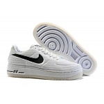 Cheap 2016 New Nike Air Force Low Upstep Br Unisex White Black Shoes  in 155018