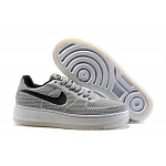 Cheap 2016 New Nike Air Force Low Upstep Br Unisex Grey Shoes  in 155019