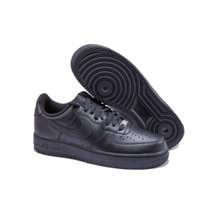 $63.00,2018 New Unisex Nike Air Force One Sneakers All Black in 181125