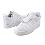 2018 New Unisex Nike Air Force One Sneakers All White in 181124