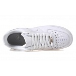 2018 New Unisex Nike Air Force One Sneakers All White in 181124, cheap Air Force one