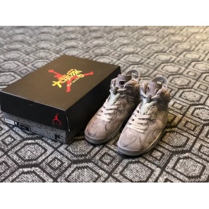 $62.00,2018 New Air Jordan Retro 6 KAWS X Griffti Sneakers For Men in 181190