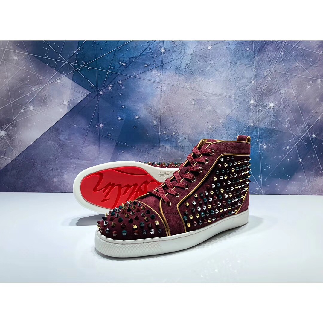 Cheap 2018 New Christian Louboutin Unisex Sneakers For Men # 187937,$139 [FB187937] - Designer 