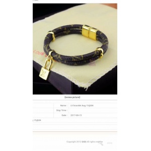 $26.00,2018 New Louis Vuitton Bracelets For Women # 188906