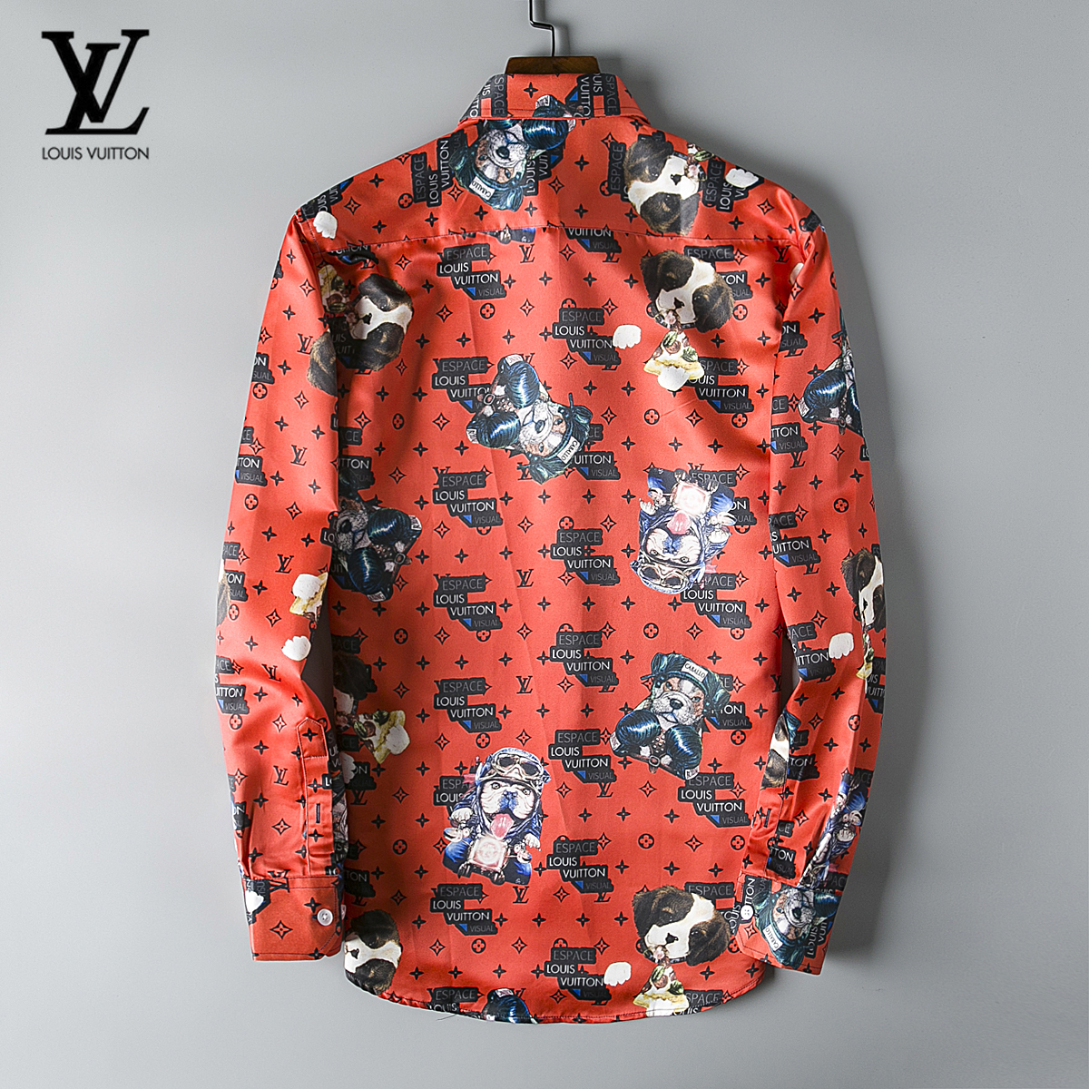 Cheap 2018 New Cheap Louis Vuitton Long Sleeved Shirts For Men in 195196,$28 [FB195196 ...