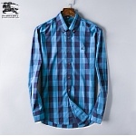 2018 New Cheap Burberry Long Sleeved Shirts For Men in 195183