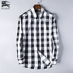 2018 New Cheap Burberry Long Sleeved Shirts For Men in 195184