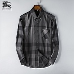 2018 New Cheap Burberry Long Sleeved Shirts For Men in 195185