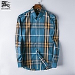 2018 New Cheap Burberry Long Sleeved Shirts For Men in 195187