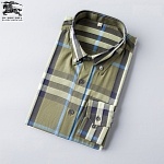 2018 New Cheap Burberry Long Sleeved Shirts For Men in 195189, cheap For Men