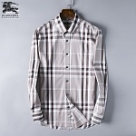 2018 New Cheap Burberry Long Sleeved Shirts For Men in 195193, cheap For Men