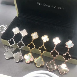 $45.00,2019 New Cheap AAA Quality VanCleef&Arpels Earrings Earrings For Women # 197739