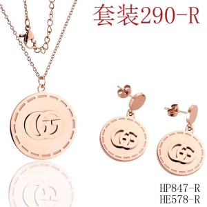 $32.00,2019 New Cheap AAA Quality Gucci Necklace Bracelets Set For Women # 199232