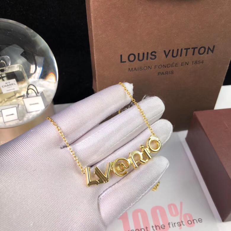 Cheap 2019 New Cheap AAA Quality Louis Vuitton Necklace For Women # 198973,$59 [FB198973 ...