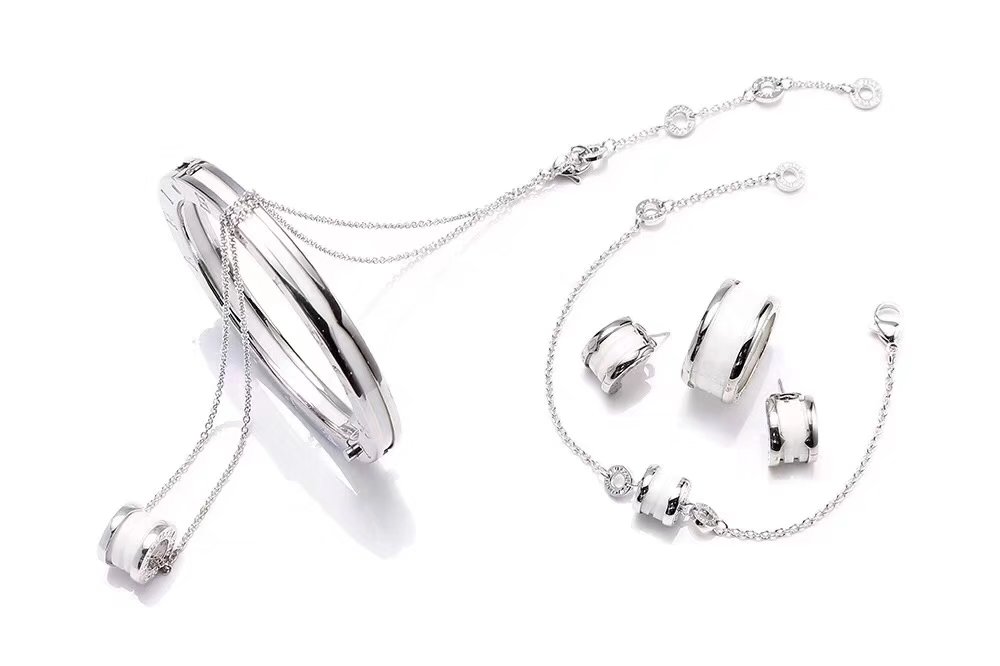 2019 New Cheap AAA Quality Bvlgari Necklace Bracelets Set For Women # 199225, cheap Bvlgari Necklace, only $92!