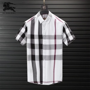 $28.00,2019 New Cheap Burberry Short Sleeved Shirts For Men # 206768