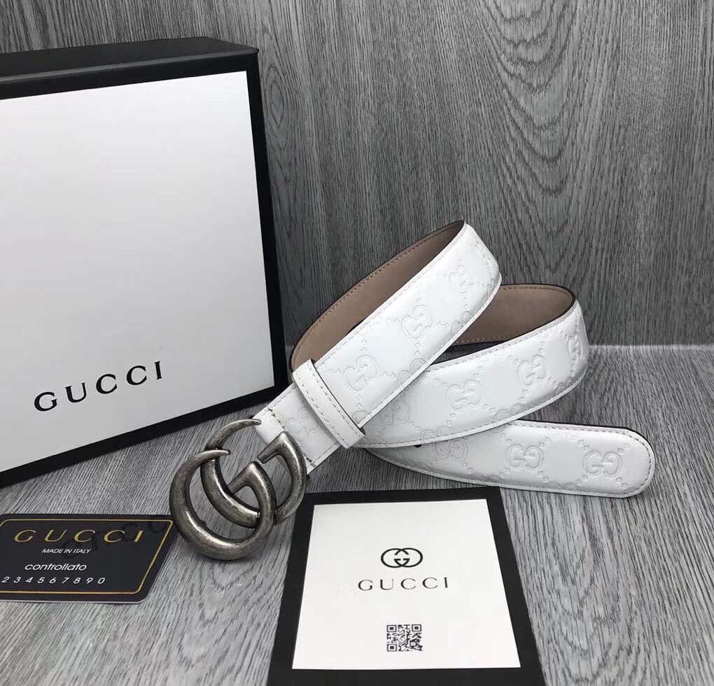 Cheap 2019 New Cheap 3.8cm Width Gucci Belts 203071,45 [FB203071