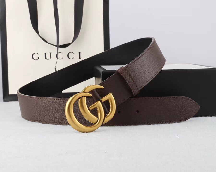 Cheap 2019 New Cheap 3.8cm Width Gucci Belts 203139,45 [FB203139