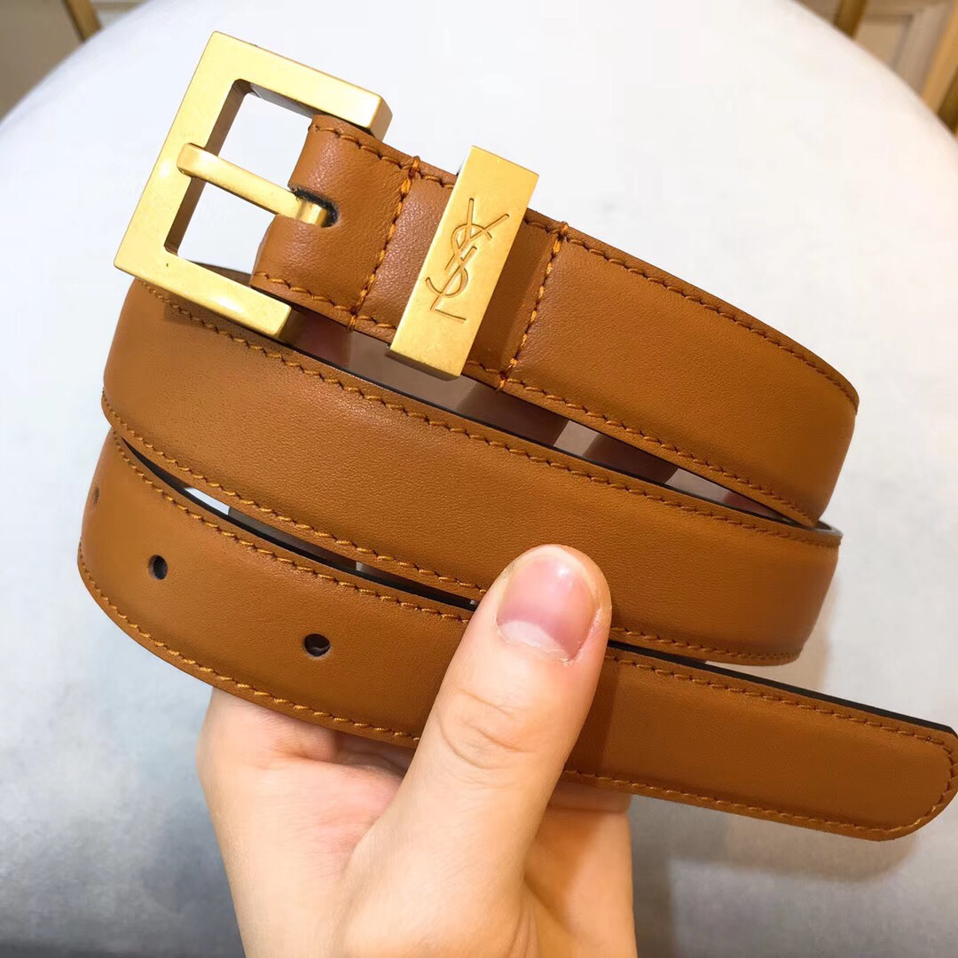 Cheap 2019 New Cheap 2.5cm Width YSL Belts 203380,49 [FB203380