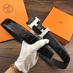 2019 New Cheap 3.8cm Width Hermes Belts # 202463, cheap Hermes Belts