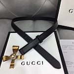 2019 New Cheap 2.0 cm Width Gucci Belts For Women # 202837, cheap Gucci Belts