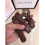 2019 New Cheap 2.5 cm Width Gucci Belts For Women # 202856, cheap Gucci Belts