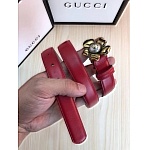 2019 New Cheap 2.5 cm Width Gucci Belts For Women # 202857, cheap Gucci Belts