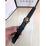 2019 New Cheap 2.5 cm Width Gucci Belts For Women # 202859, cheap Gucci Belts