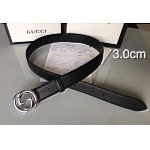 2019 New Cheap 3.0 cm Width Gucci Belts For Women # 202867, cheap Gucci Belts