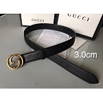 2019 New Cheap 3.0 cm Width Gucci Belts For Women # 202869, cheap Gucci Belts