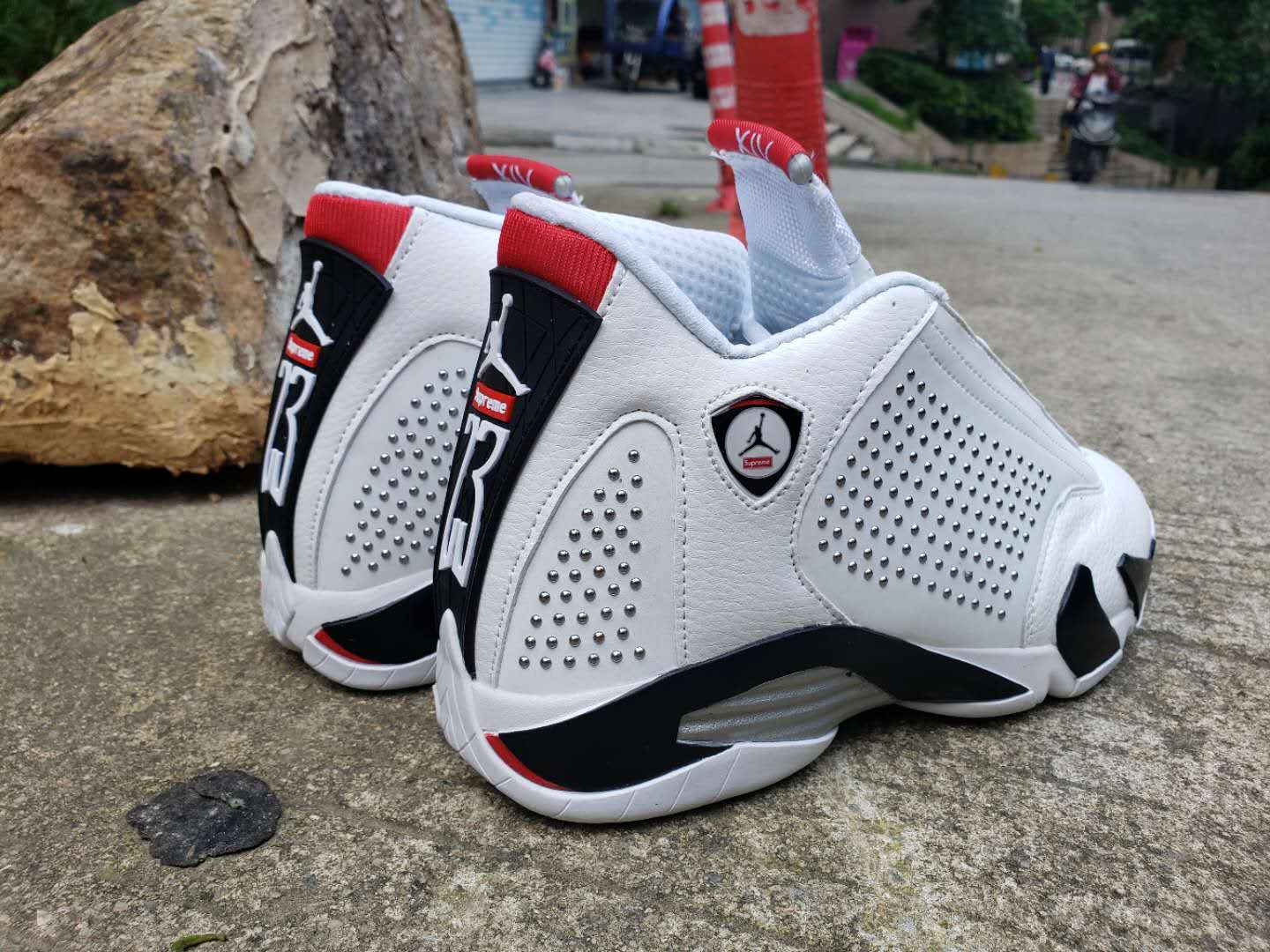 Cheap 2019 Air Jordan Retro 14 X Supreme Sneakers For Men in 208287, cheap Jordan14, only $65!