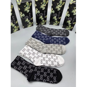 $35.00,2020 Cheap Unisex Gucci Socks 5 Pairs Per Box # 215972