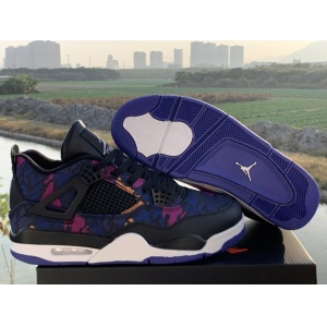$65.00,2020 Cheap Air Jordan 4 Rush Violet Sneakers For Men in 216584