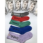 2020 Cheap Unisex Dior Socks 5 Pairs Per Box # 215965, cheap Socks
