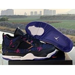 2020 Cheap Air Jordan 4 Rush Violet Sneakers For Men in 216584