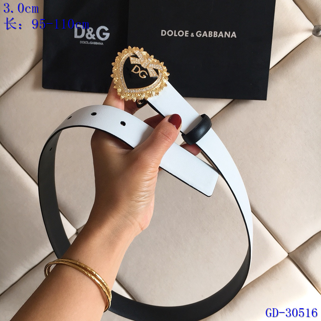 Cheap 2020 Cheap D&G 3.0 Width Belts 217670,49 [FB217670] Designer