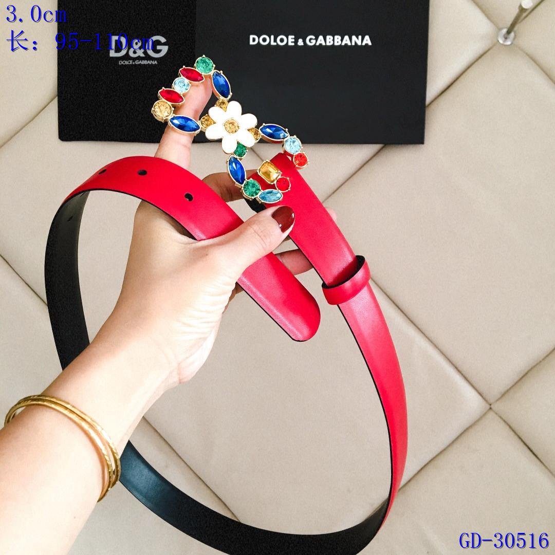 Cheap 2020 Cheap D&G 3.0 Width Belts 217671,49 [FB217671] Designer