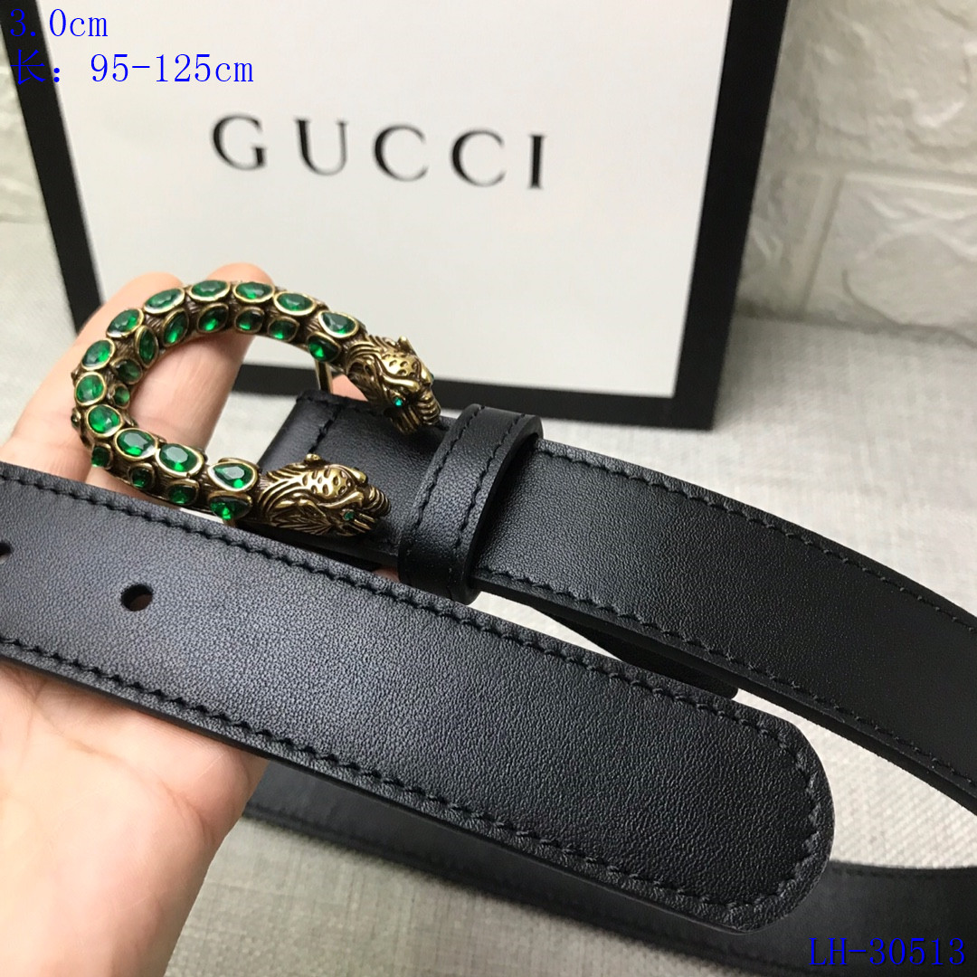Cheap 2020 Cheap Gucci 3.0 Width Belts 217676,44 [FB217676
