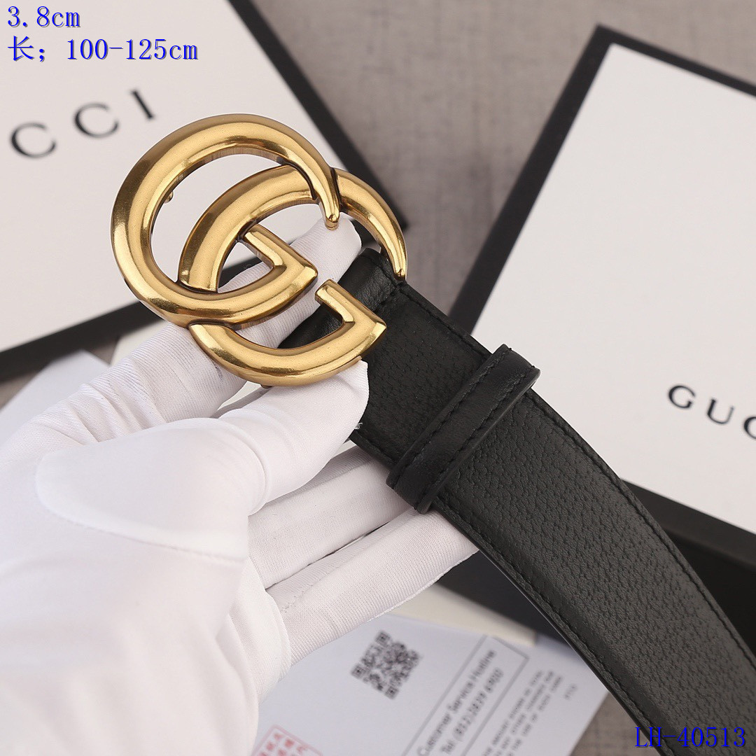 Cheap 2020 Cheap Gucci 3.8 cm Width Belts 217706,44 [FB217706