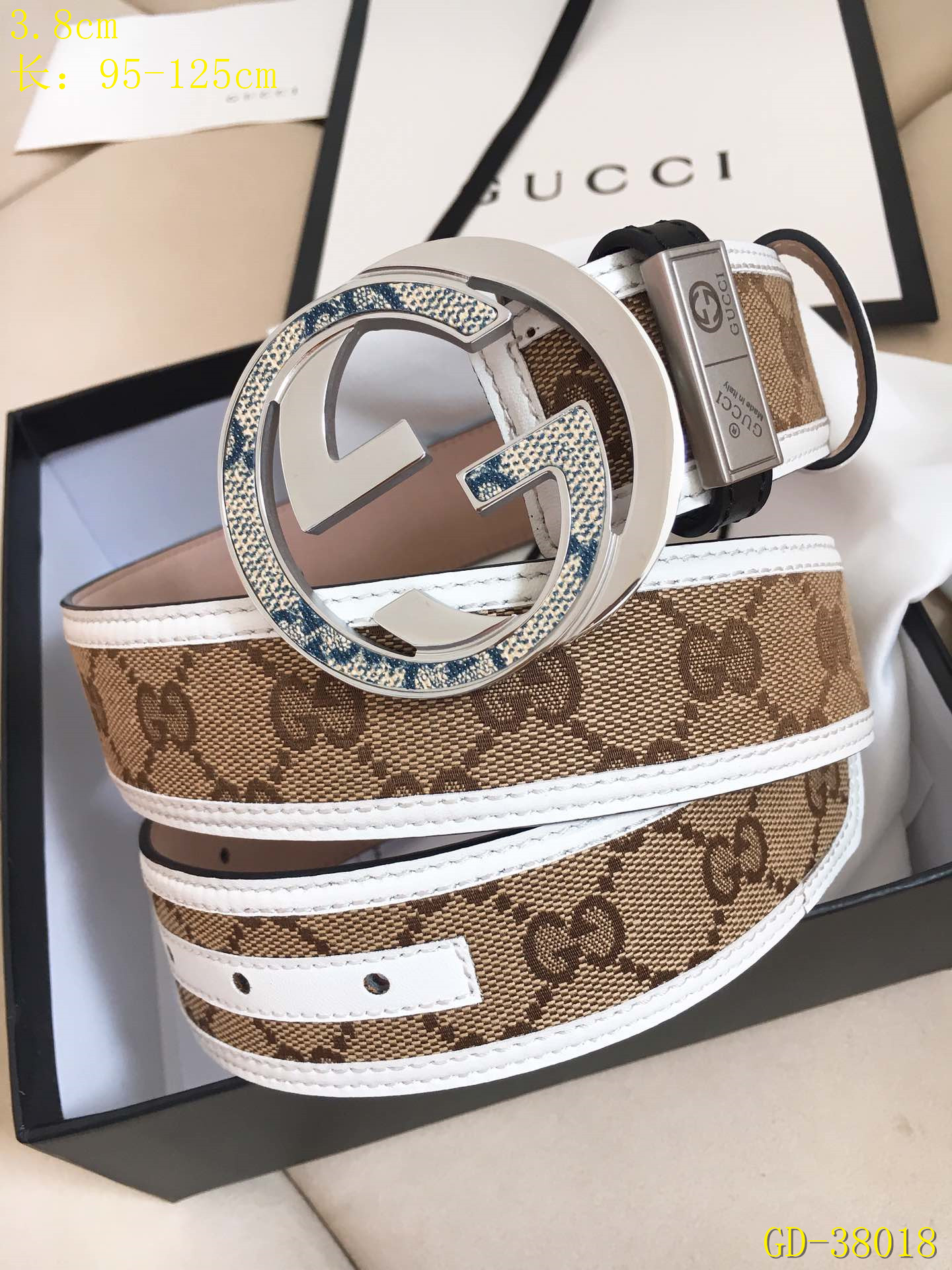 Cheap 2020 Cheap Gucci 3.8 cm Width Belts # 217712,$49 [FB217712 ...