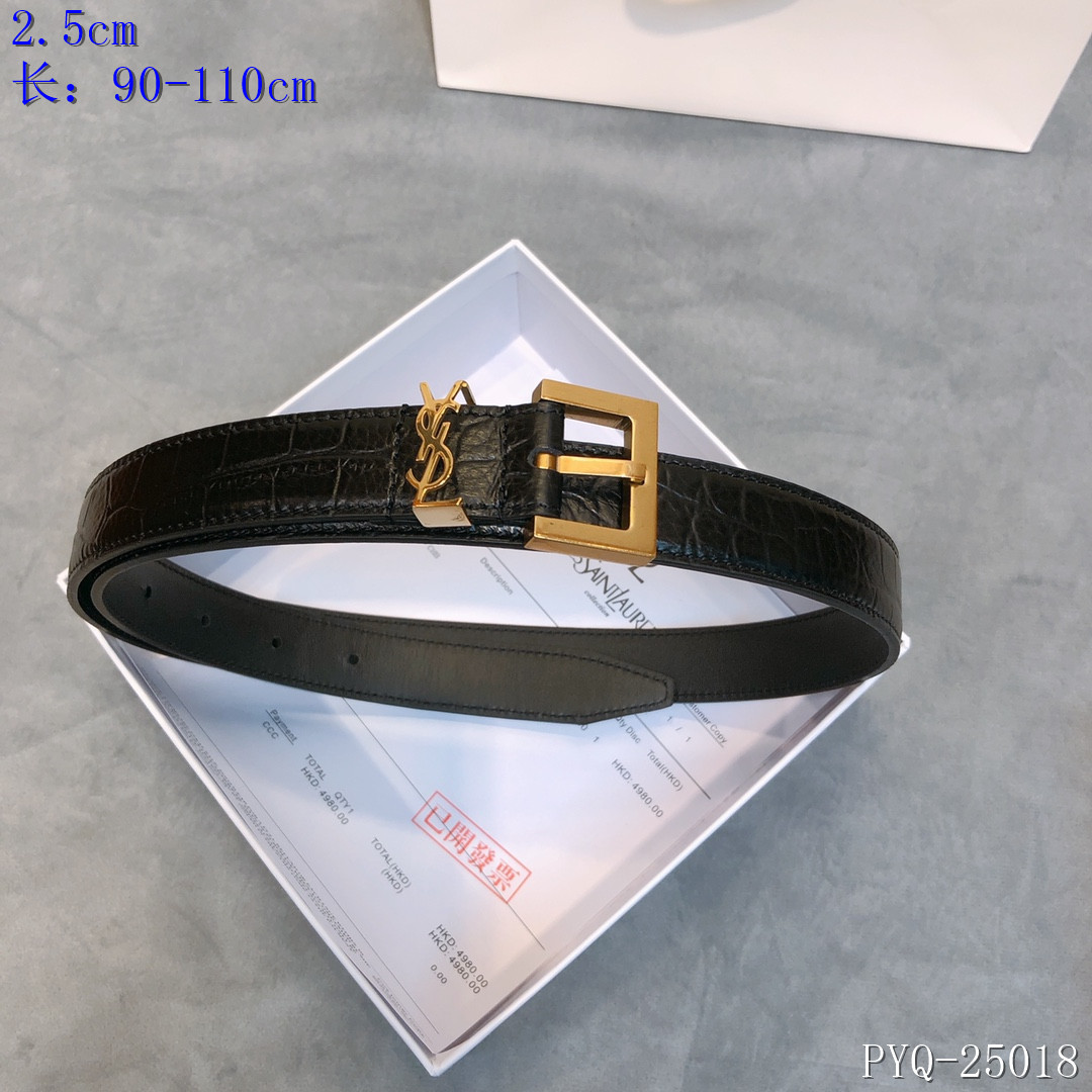 Cheap 2020 Cheap YSL 2.5 cm Width Belts # 217952,$49 [FB217952 ...