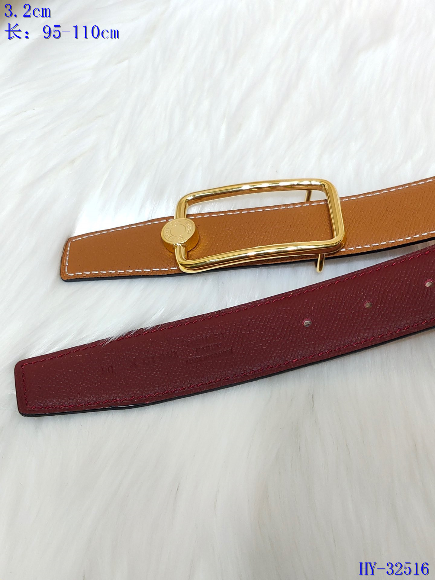 Cheap 2020 Cheap Hermes 3.2 cm Width Belts 217968,45 [FB217968
