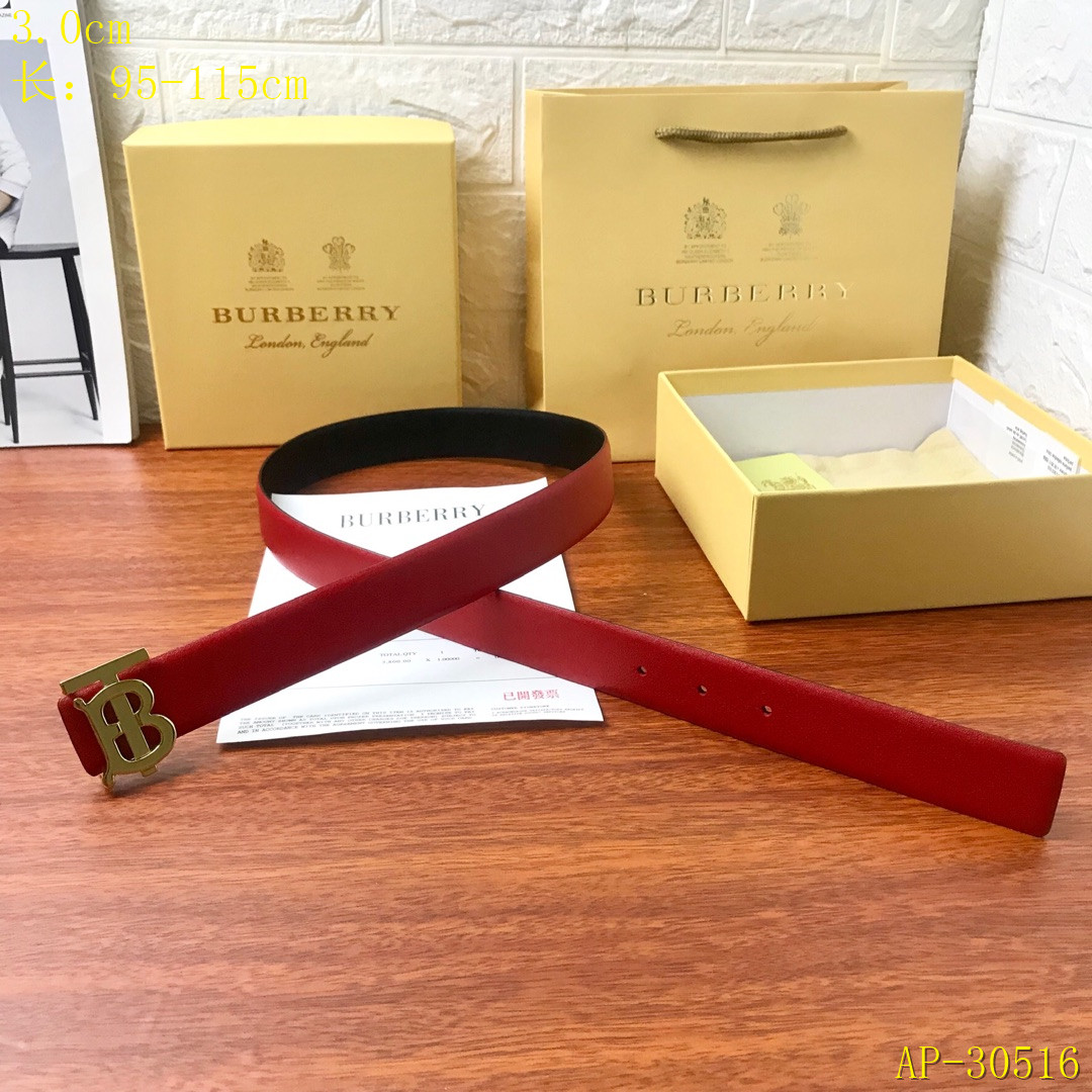 Cheap 2020 Cheap Burberry 3.0 cm Width Belts 217994,45 [FB217994