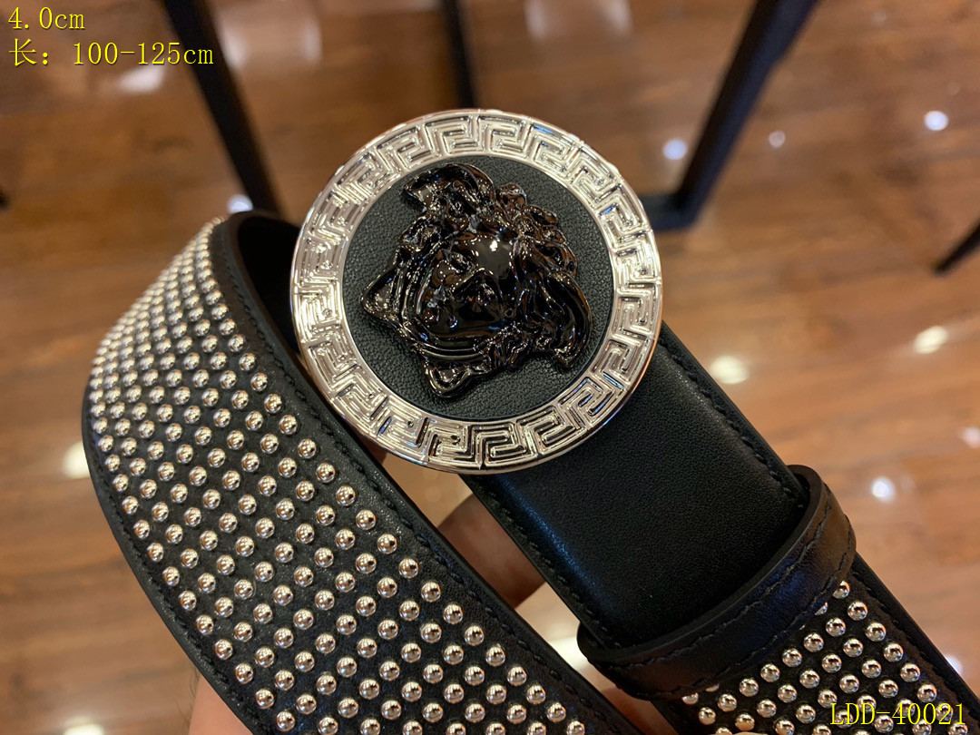 Cheap 2020 Cheap Versace 4.0 cm Width Belts 218067,50 [FB218067