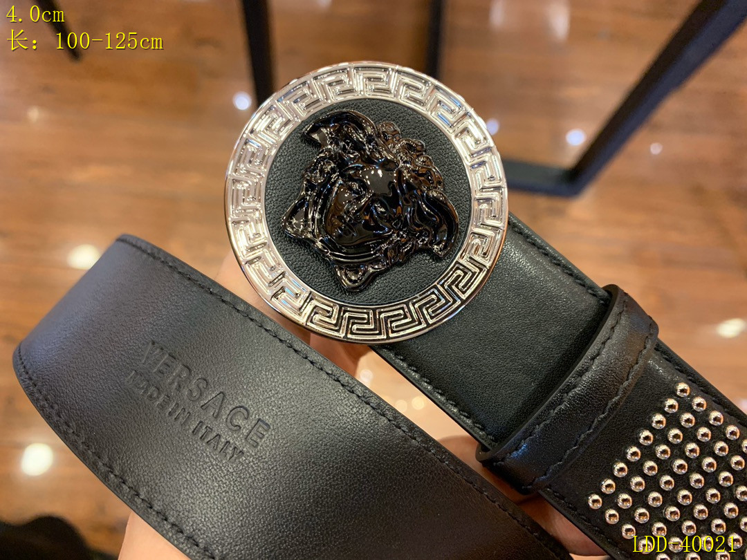 Cheap 2020 Cheap Versace 4.0 cm Width Belts 218067,50 [FB218067
