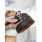 2020 Cheap Louis Vuitton 4.0 cm Width Belts # 217790, cheap LouisVuitton Belts