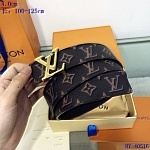 2020 Cheap Louis Vuitton 4.0 cm Width Belts # 217875