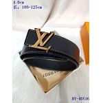 2020 Cheap Louis Vuitton 4.0 cm Width Belts # 217879