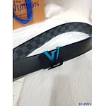 2020 Cheap Louis Vuitton 4.0 cm Width Belts # 217883, cheap LouisVuitton Belts